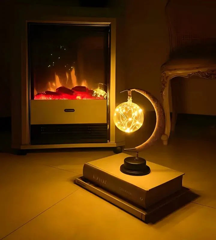 3D Printed Enchanted Moon Lamp | Night Table Lamp