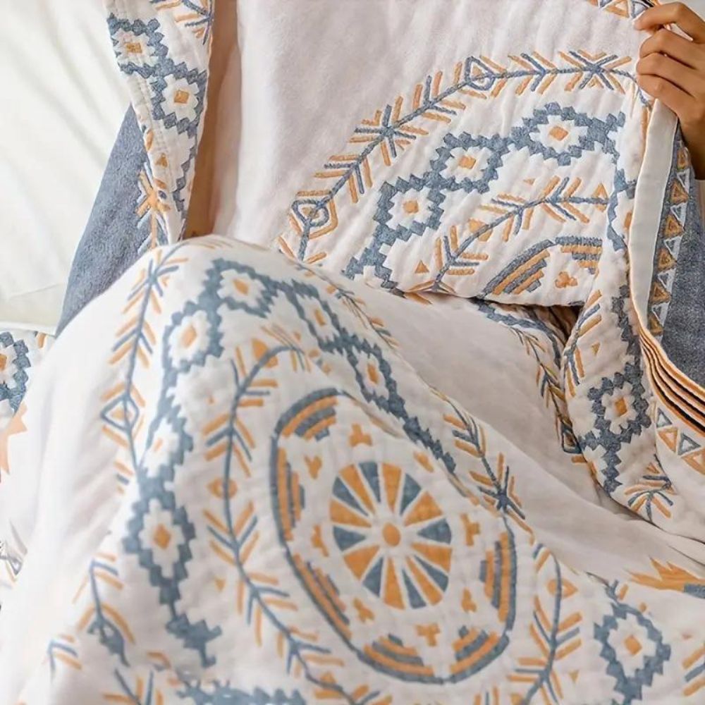 Decorative Mandala Throw Blanket