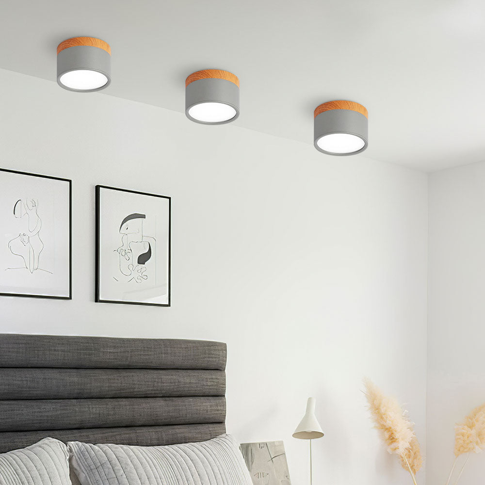 Cylindrical LED Recessed Ceiling Light – Modern Style