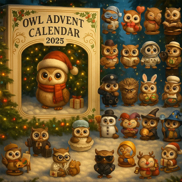 Owl Advent Calendar 2025 – 24 Magical Surprises For Christmas