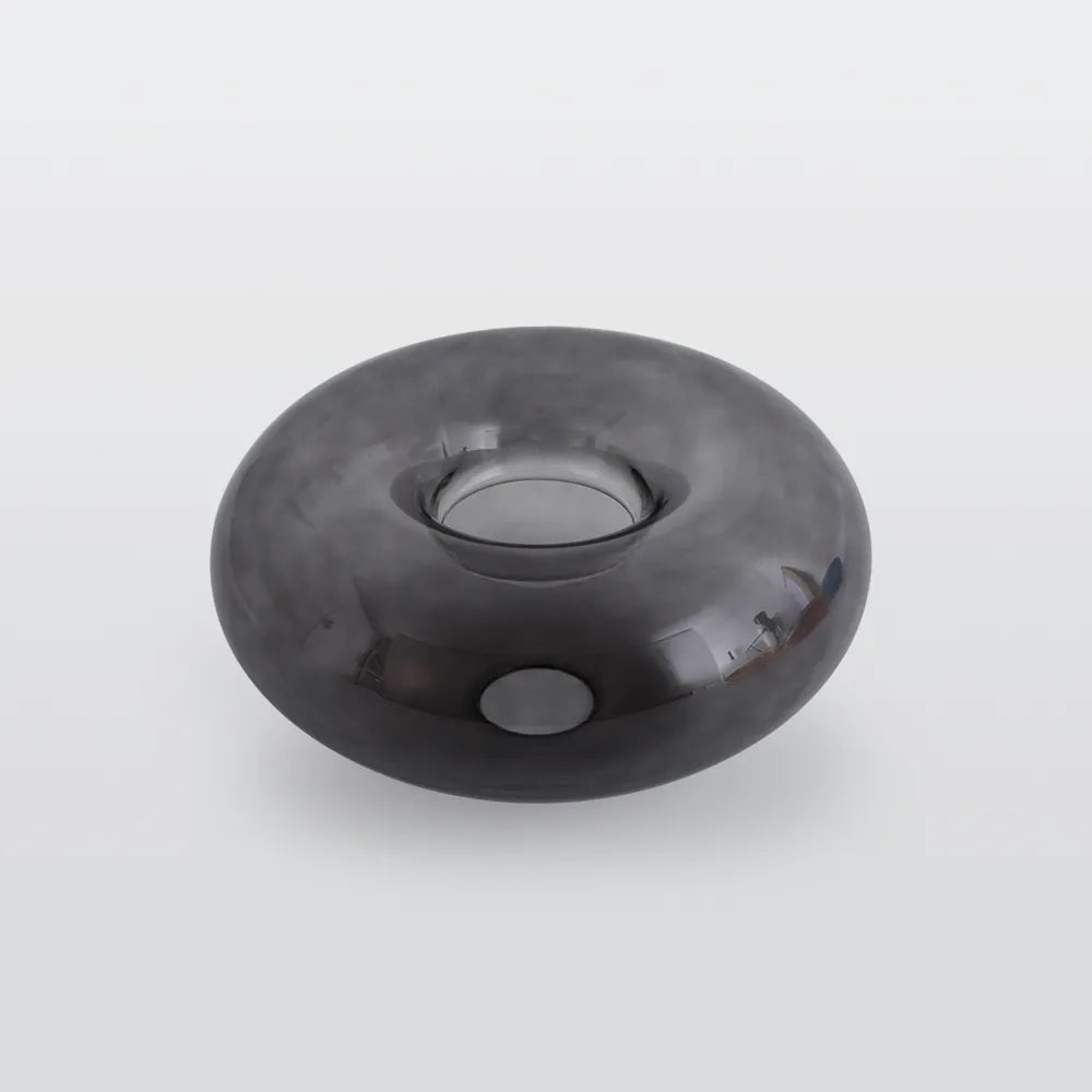 Frosted Glass Shade Ceiling Light – Metal Frame with with E27 Bulb Base Lamp