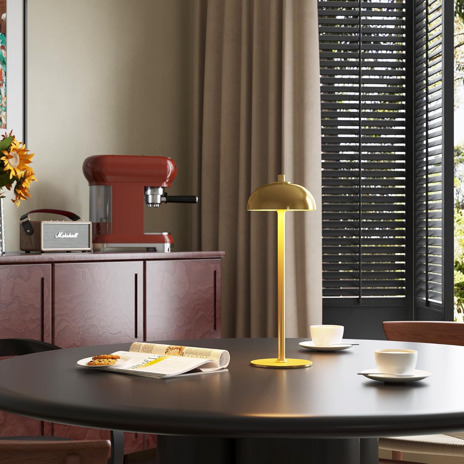 Modern Rechargeable Wireless Table Lamp – Touch Control & Adjustable Brightness