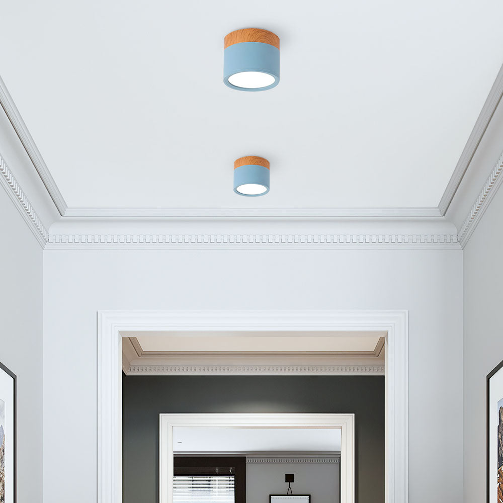 Cylindrical LED Recessed Ceiling Light – Modern Style