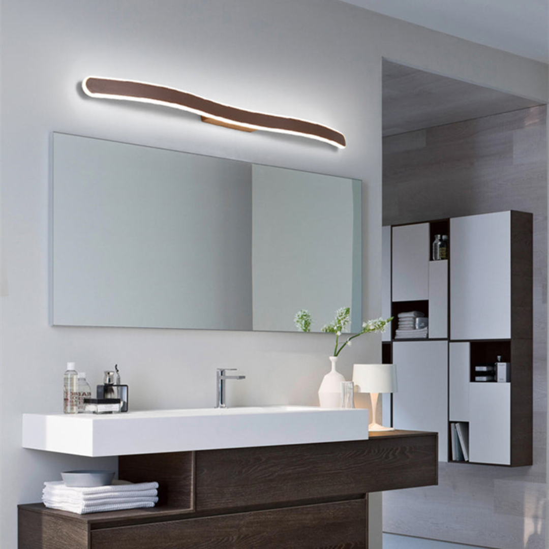 Modern Slim LED Wall Bathroom Light | Indoor Vanity Lighting