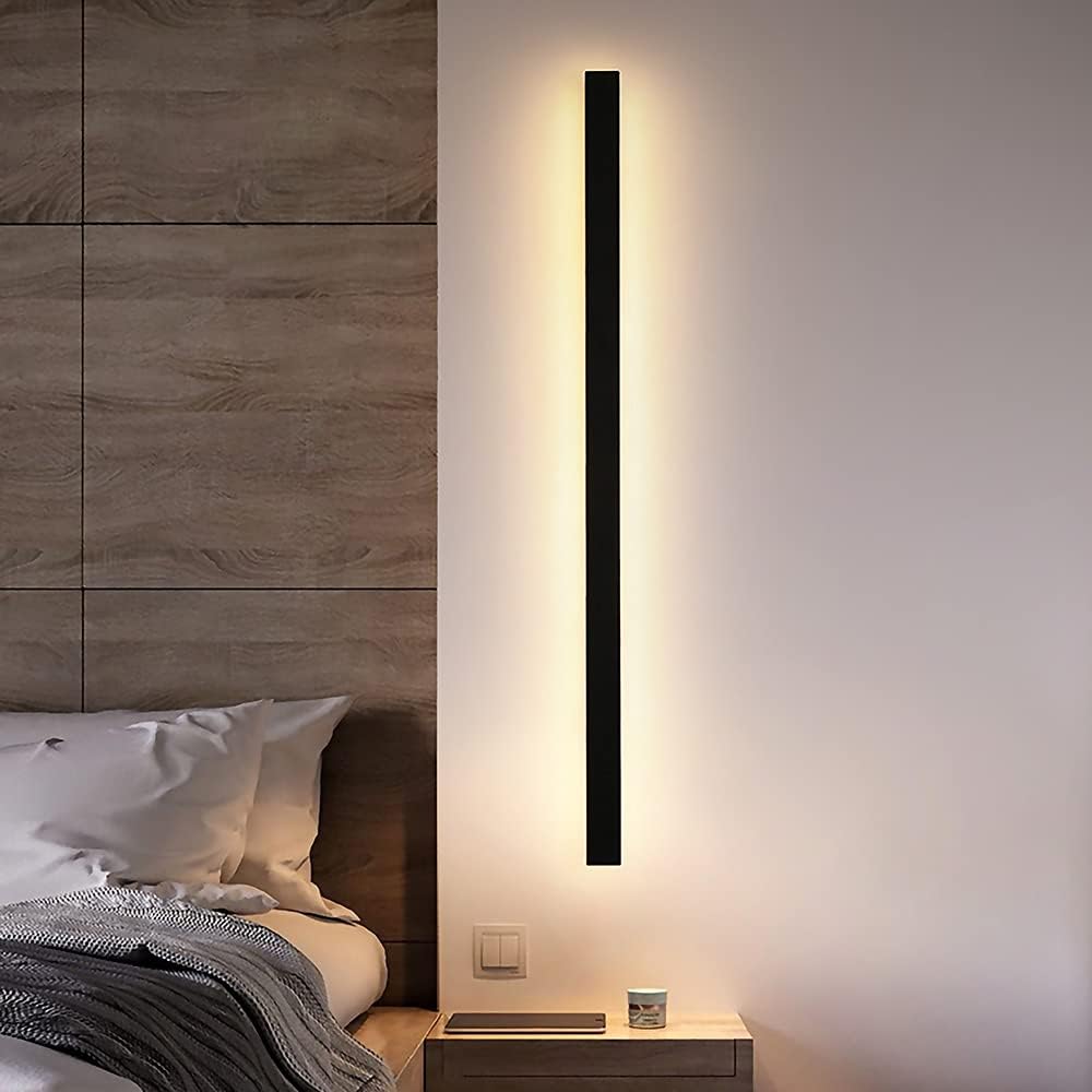 Outdoor Metal LED Linear Wall Lamp – IP65 Exterior Light