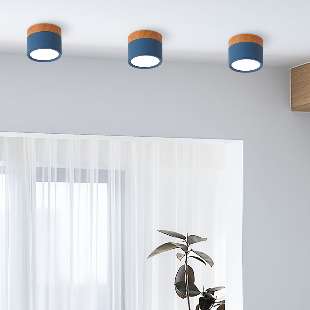 Cylindrical LED Recessed Ceiling Light – Modern Style
