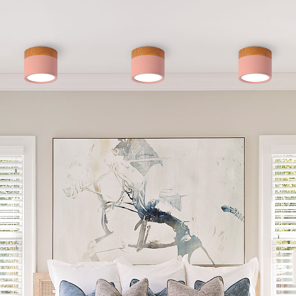 Cylindrical LED Recessed Ceiling Light – Modern Style