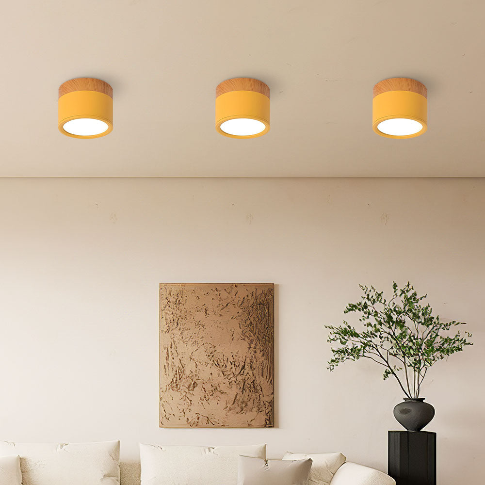 Cylindrical LED Recessed Ceiling Light – Modern Style