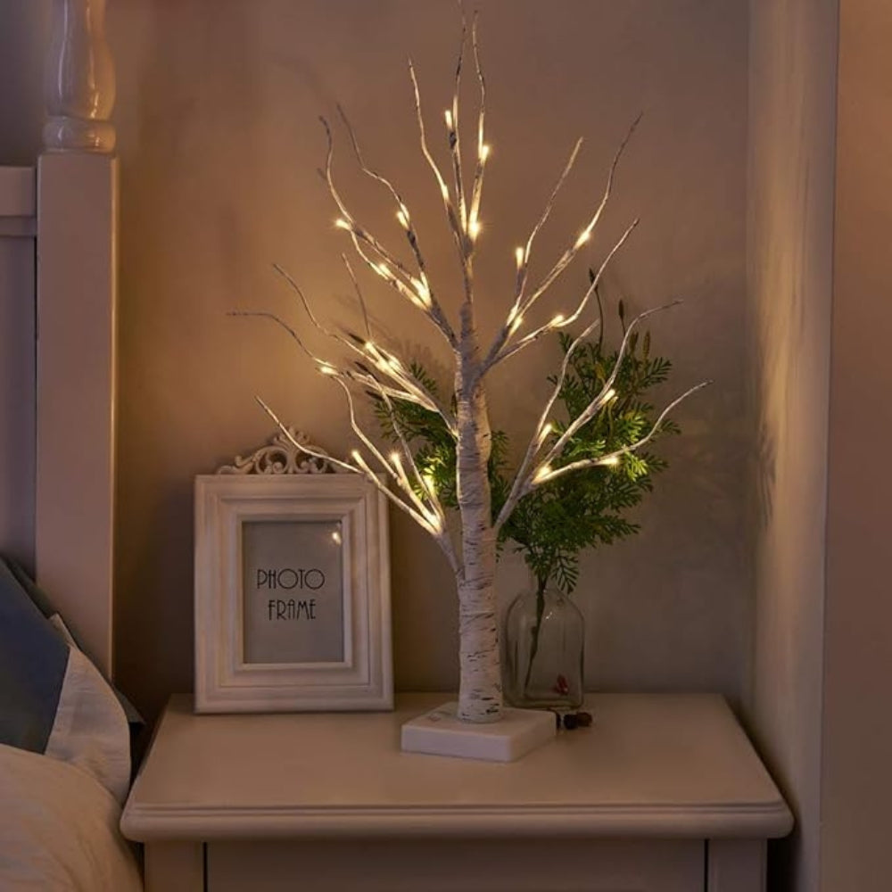 Birch Tree Light Decor – LED Christmas Lighting