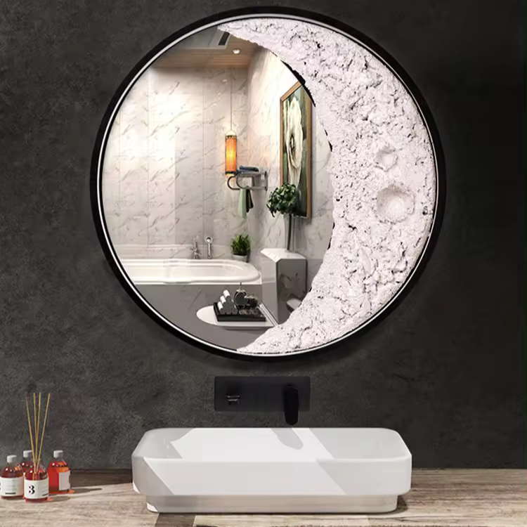 LED Realistic Moon Wall Lamp