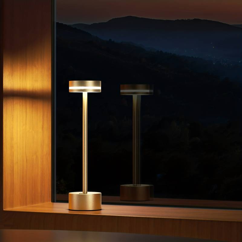 Futuristic Cosmic Elegance LED Table Lamp