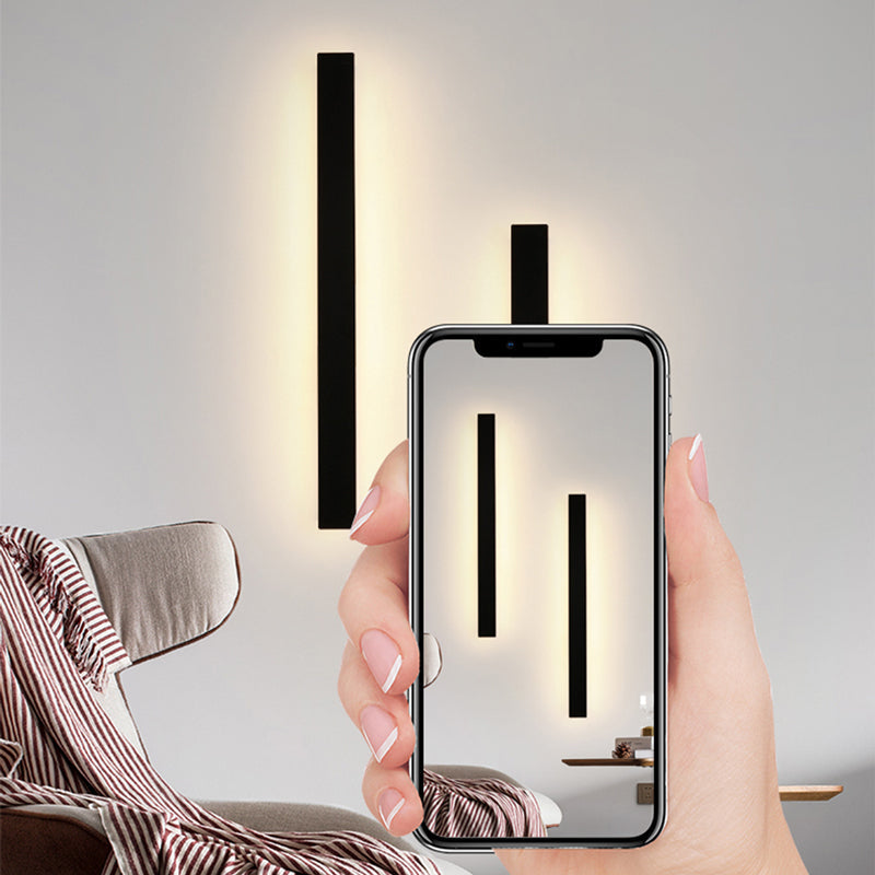 Outdoor Metal LED Linear Wall Lamp – IP65 Exterior Light