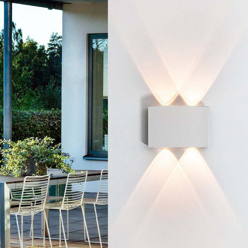 Robust Waterproof Aluminum LED Wall Light