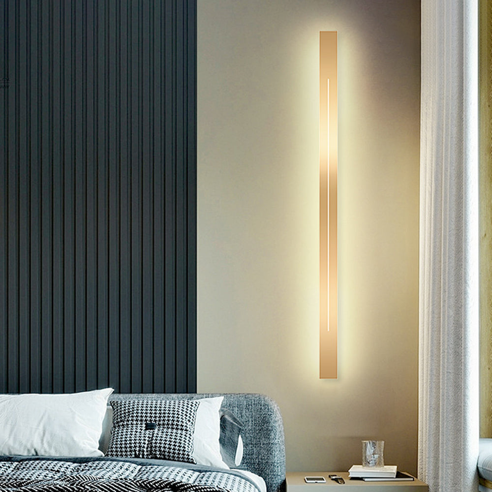 Simple Linear LED Light Fixture – Wall-Mounted Modern Lamp