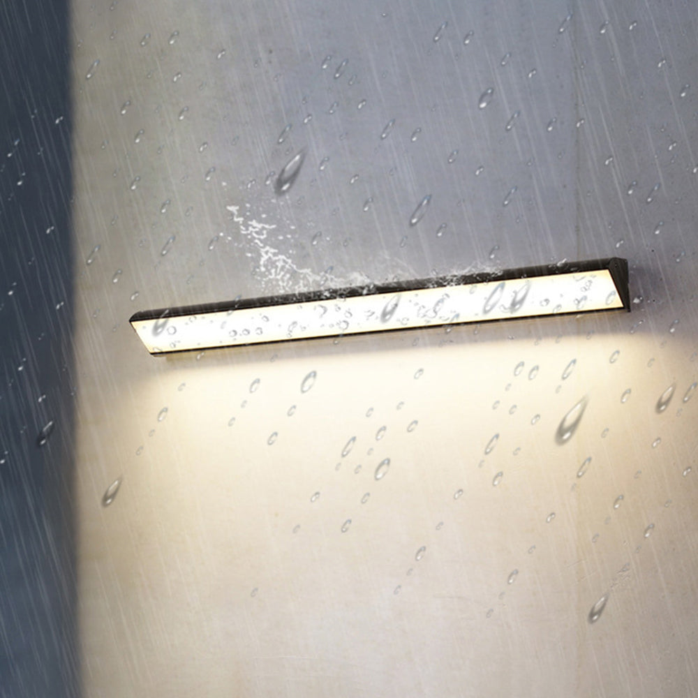 Modern Outdoor Wall Light – Linear-Shaped LED Fixture , IP65 Rated