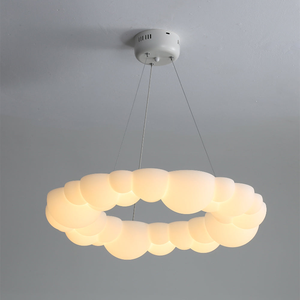 Stylish Cloud Ceiling Light – Soft Curves, Modern Home Décor Accent