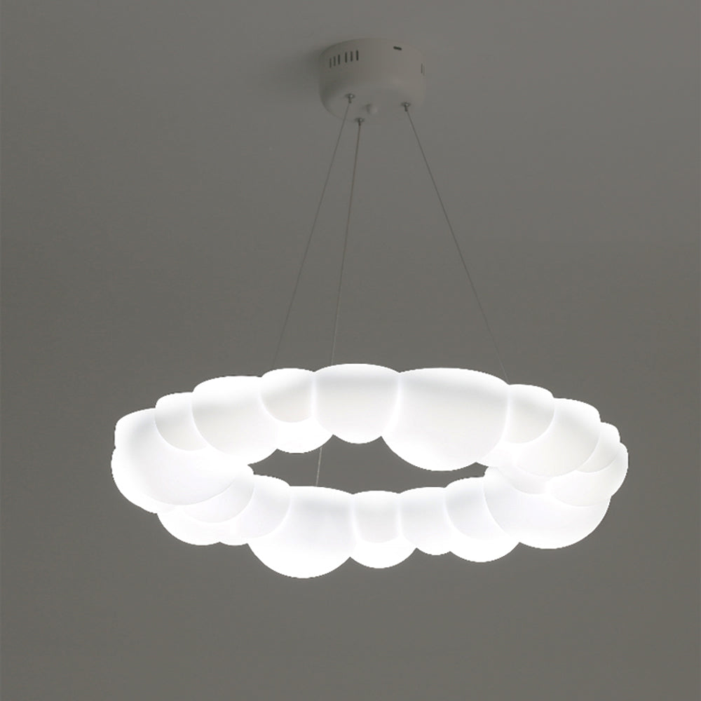 Stylish Cloud Ceiling Light – Soft Curves, Modern Home Décor Accent