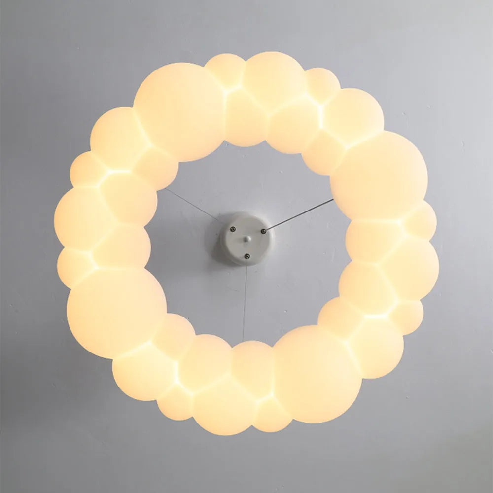 Stylish Cloud Ceiling Light – Soft Curves, Modern Home Décor Accent