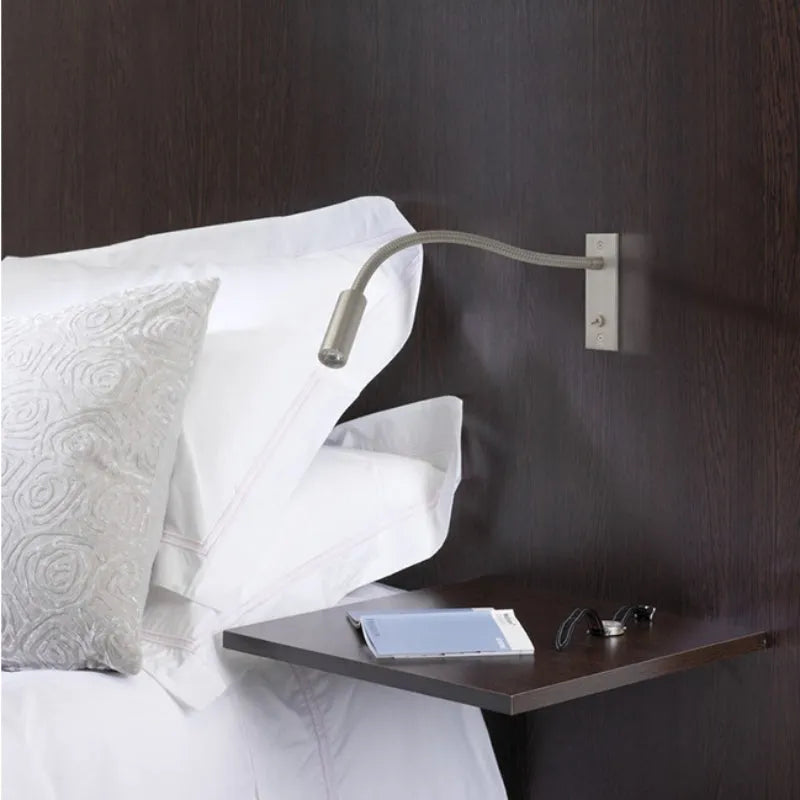 Minimalist Reading Spotlight Wall Lamp - Adjustable Spotlight Head