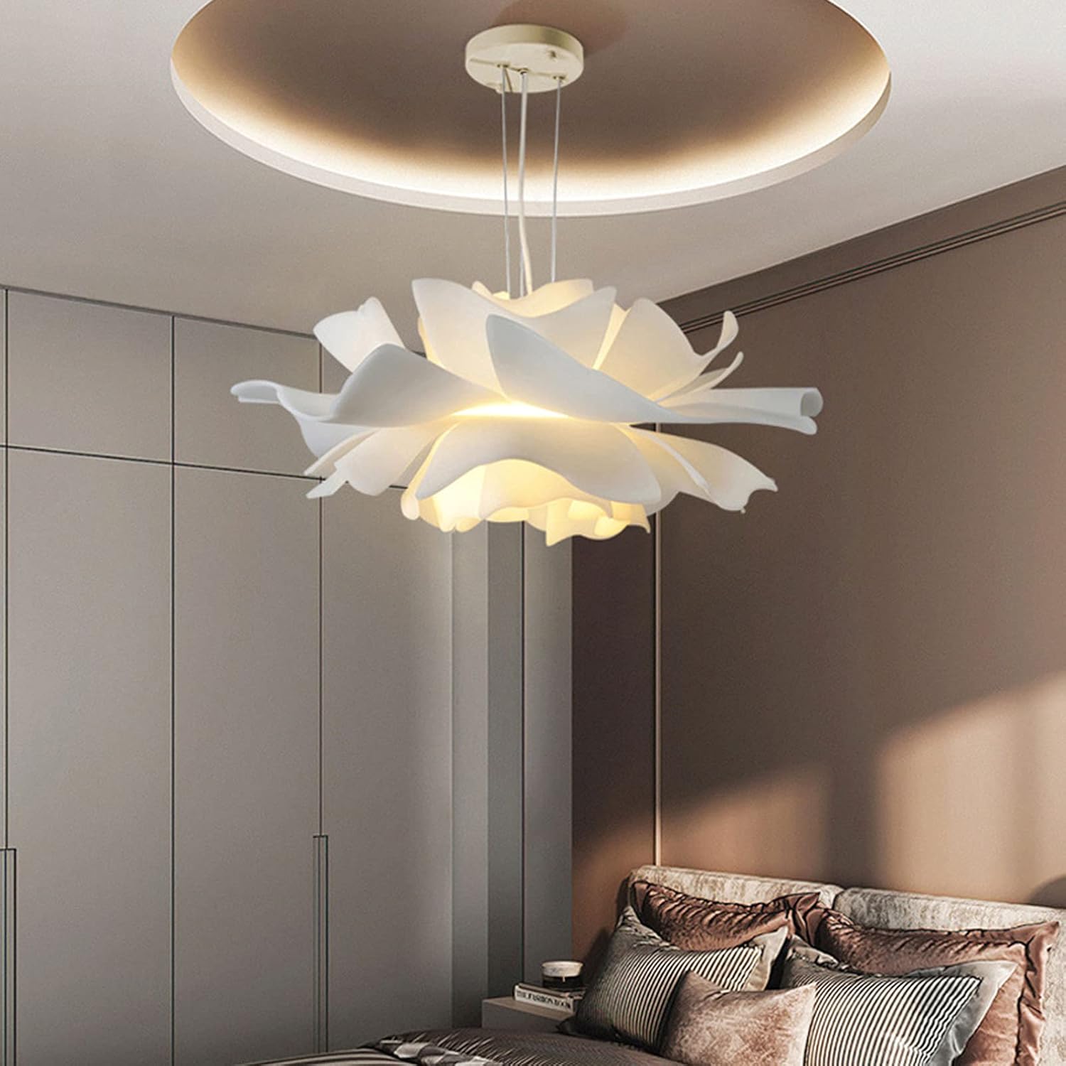 Metal Flower Ceiling Light | Artistic Pendant Fixture