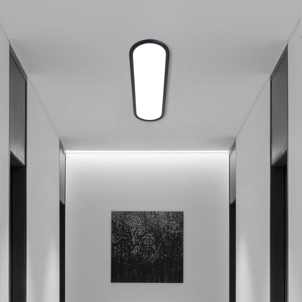 Contemporary Slim Oval Ceiling Light –  Sleek & Modern Lighting Fixture