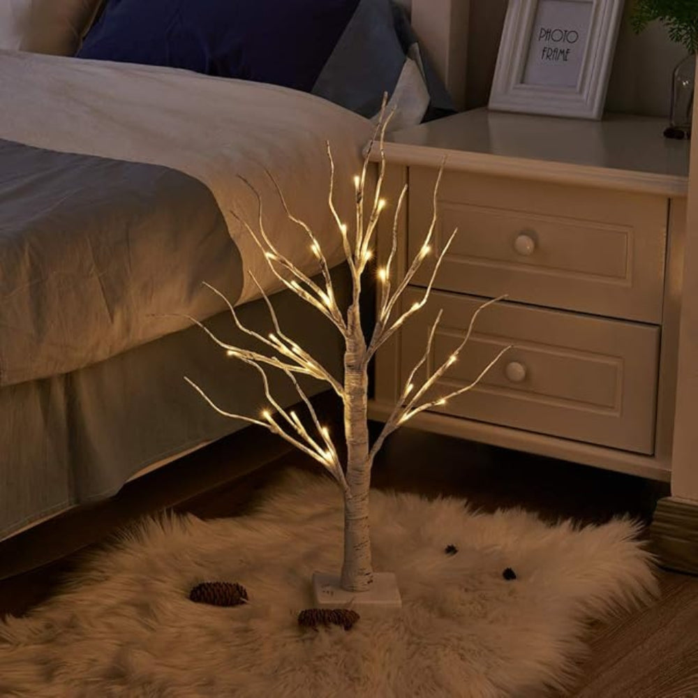 Birch Tree Light Decor – LED Christmas Lighting
