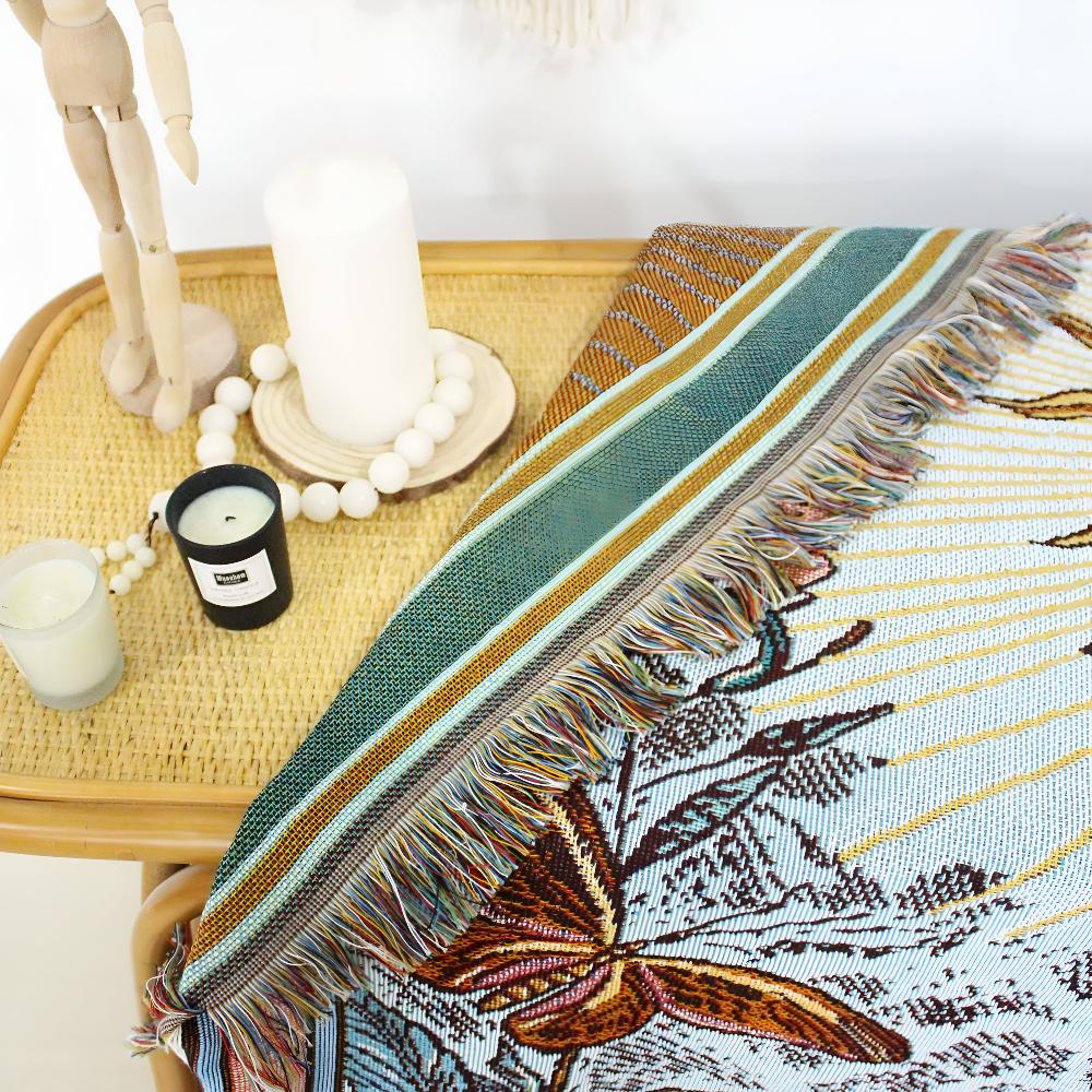 Cozy Bohemian Sun Blanket