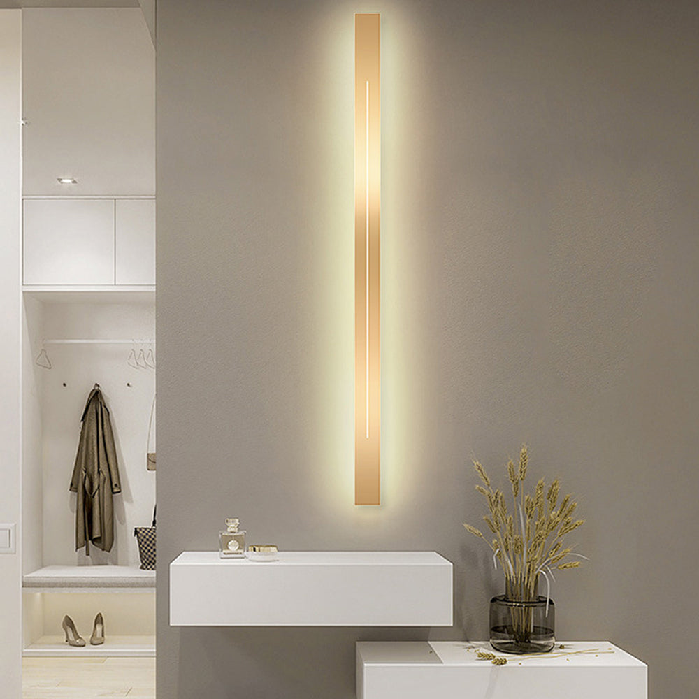 Simple Linear LED Light Fixture – Wall-Mounted Modern Lamp