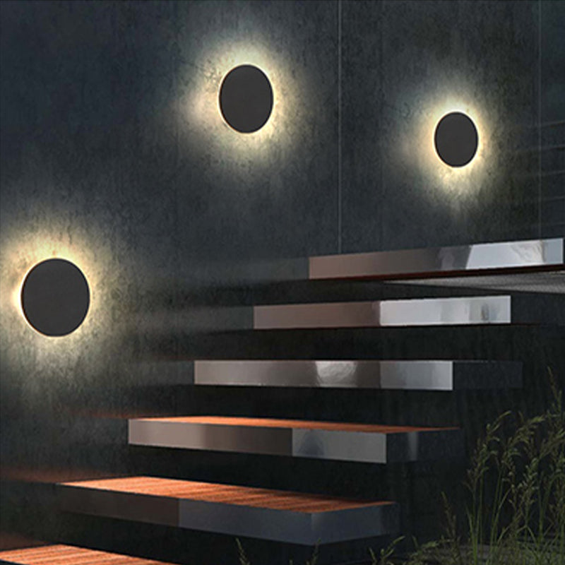 Minimalist Wall-Mounted LED Lamp – Round & Square Wall Sconce
