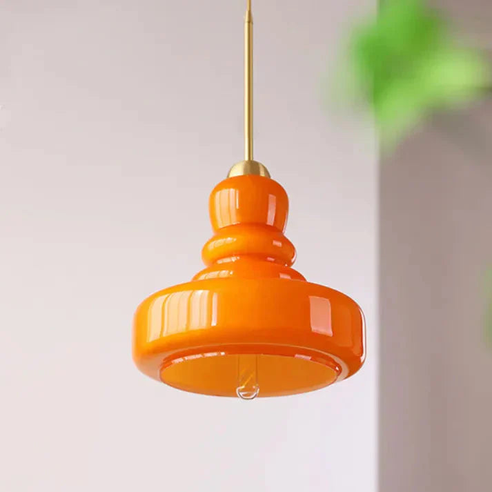 Bauhaus Glass Pendant Light | Vintage