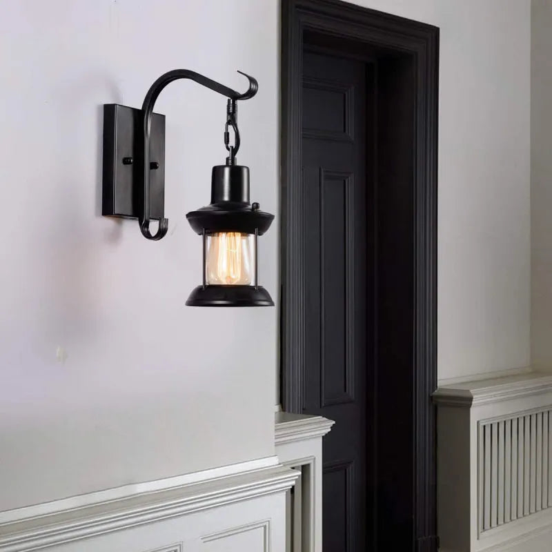 Industrial Indoor Wall Light – Vintage Style Sconce