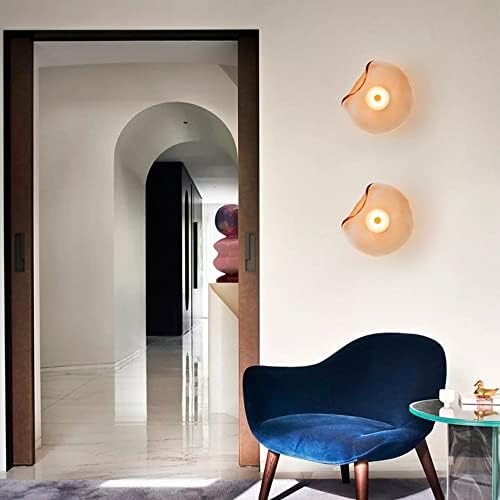 Decorative Amber Wall Fixture | Simple Accent