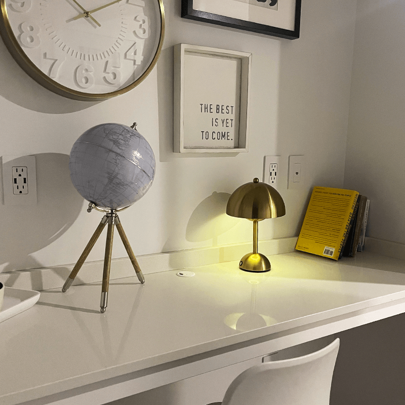Multicolor LED Touch Lamp with Adjustable Brightness