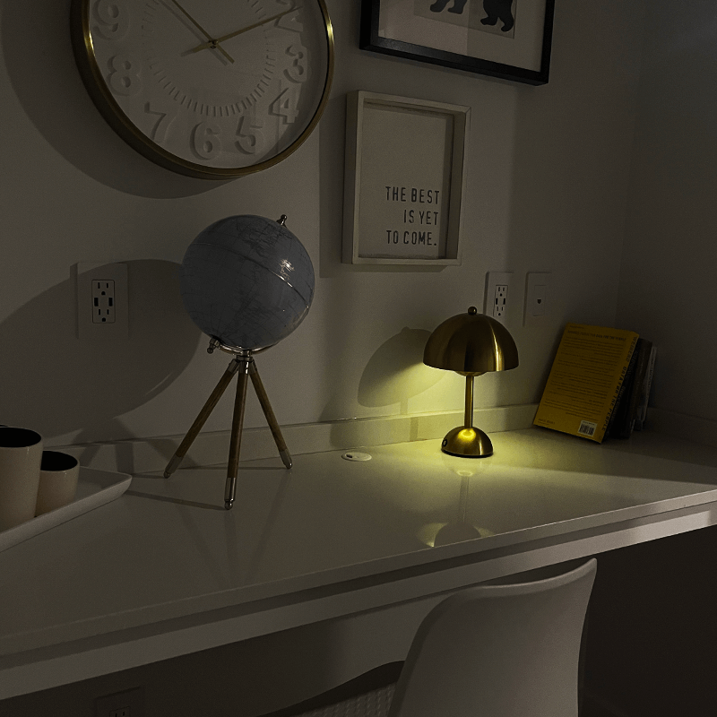 Multicolor LED Touch Lamp with Adjustable Brightness