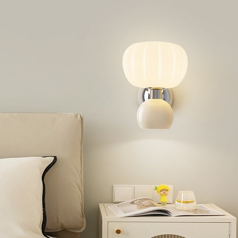 Bauhaus Style Cream Wall Light | LED Wall Lamp