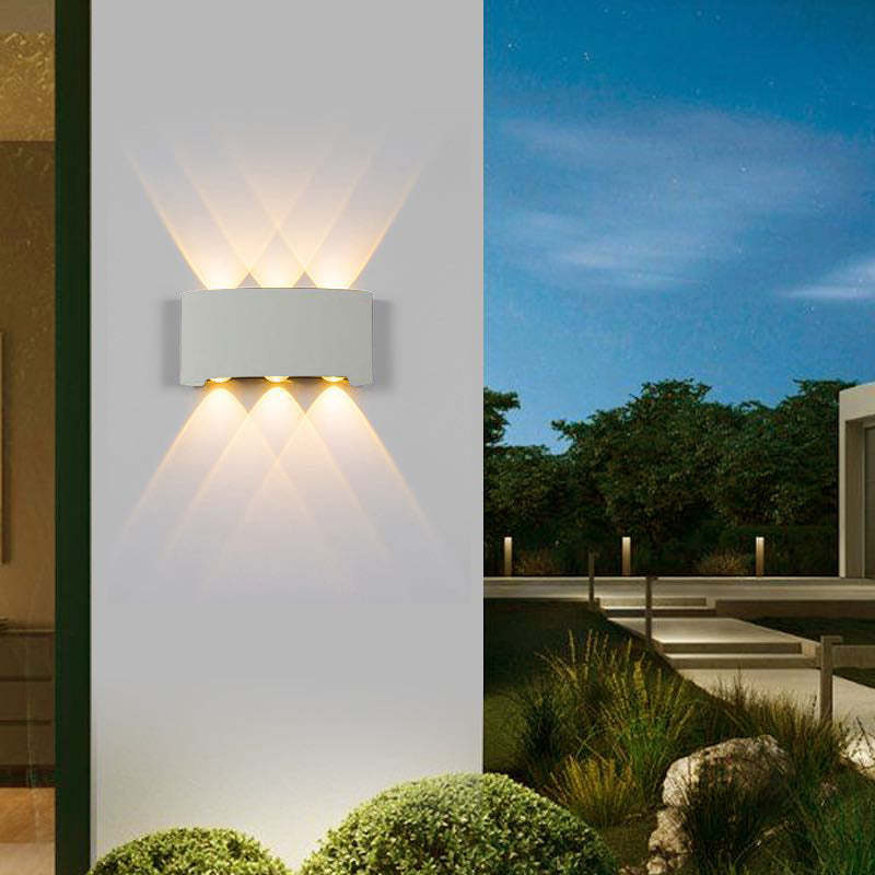 Robust Waterproof Aluminum LED Wall Light