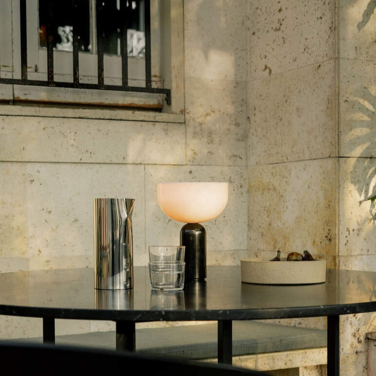 Modern Semi-Round LED Table Lamp
