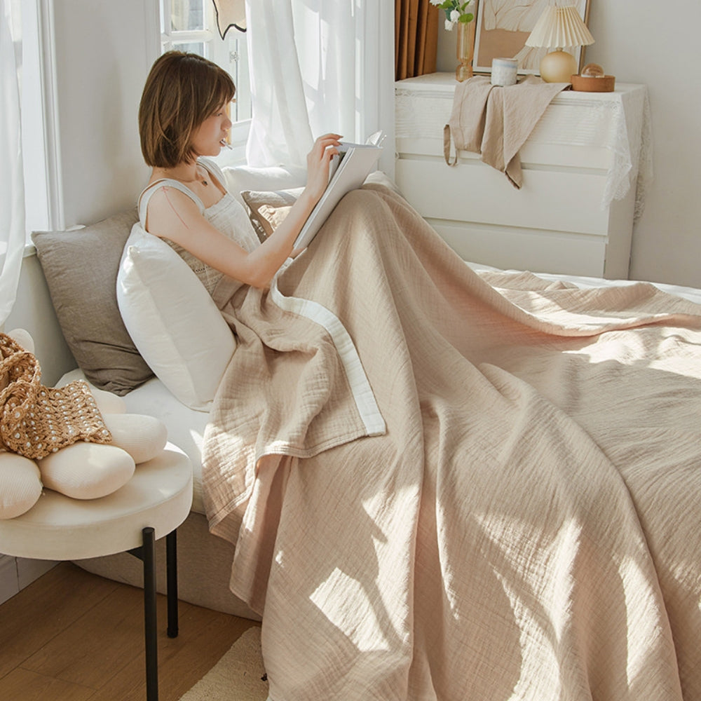 Layered Muslin Cotton Blanket