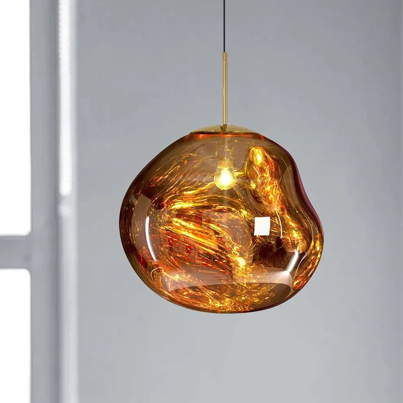 Melt-Style LED Pendant Light – Modern Indoor Ceiling Fixture