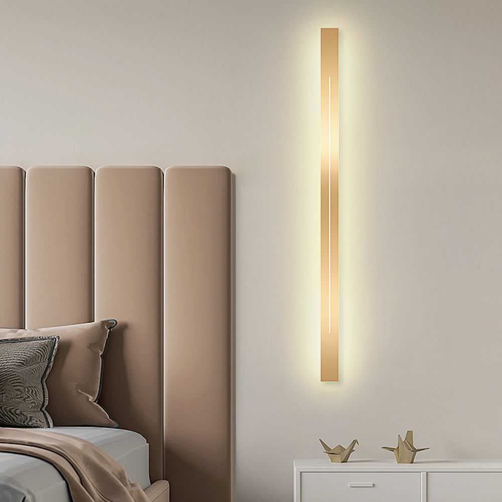 Simple Linear LED Light Fixture – Wall-Mounted Modern Lamp