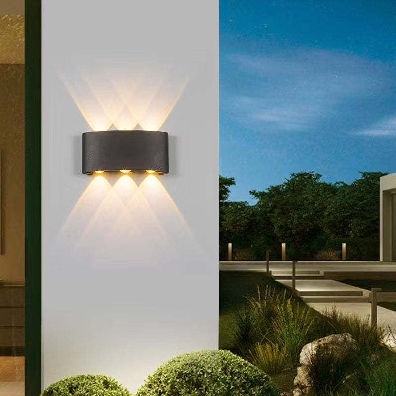 Robust Waterproof Aluminum LED Wall Light