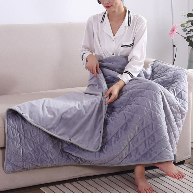 USB Portable Heated Blanket | Smooth Cozy Wrap | 3 Heat Settings