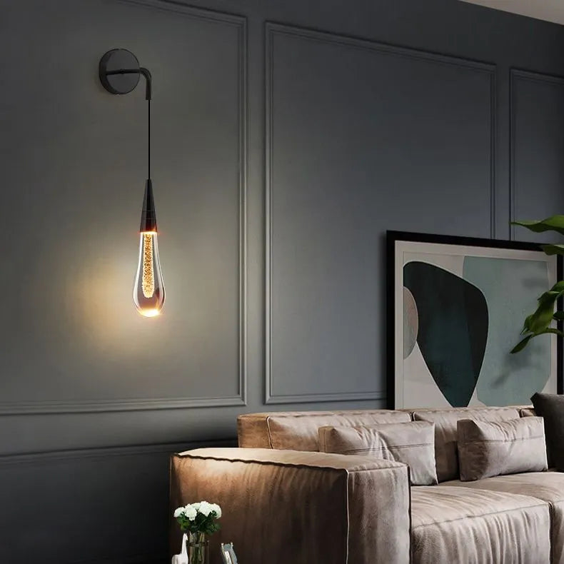 Modern Water Drop Wall Lamp – Contemporary Lighting Fixture