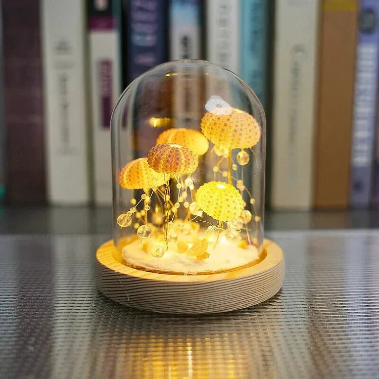 Creative DIY Sea Urchin Light