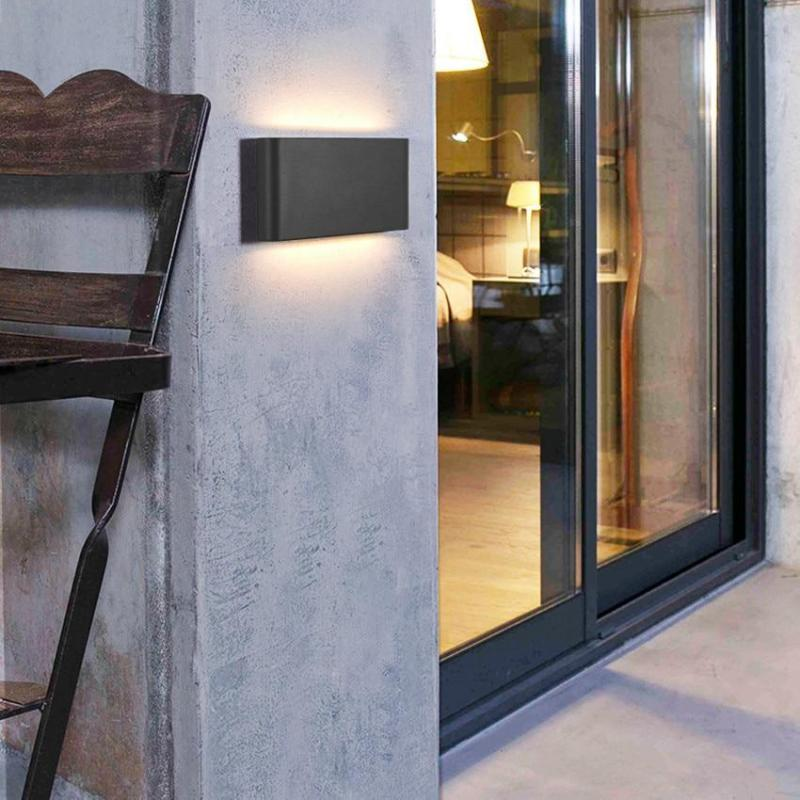 LED Wall Light for Outdoors | Sleek Up/Down Beam Design