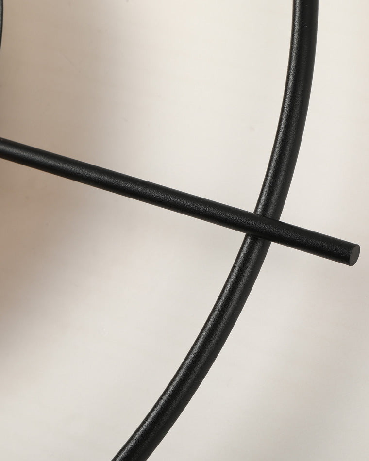 Modern Wall Lamp with Integrated Clock – Functional & Artistic LED Home Decoration