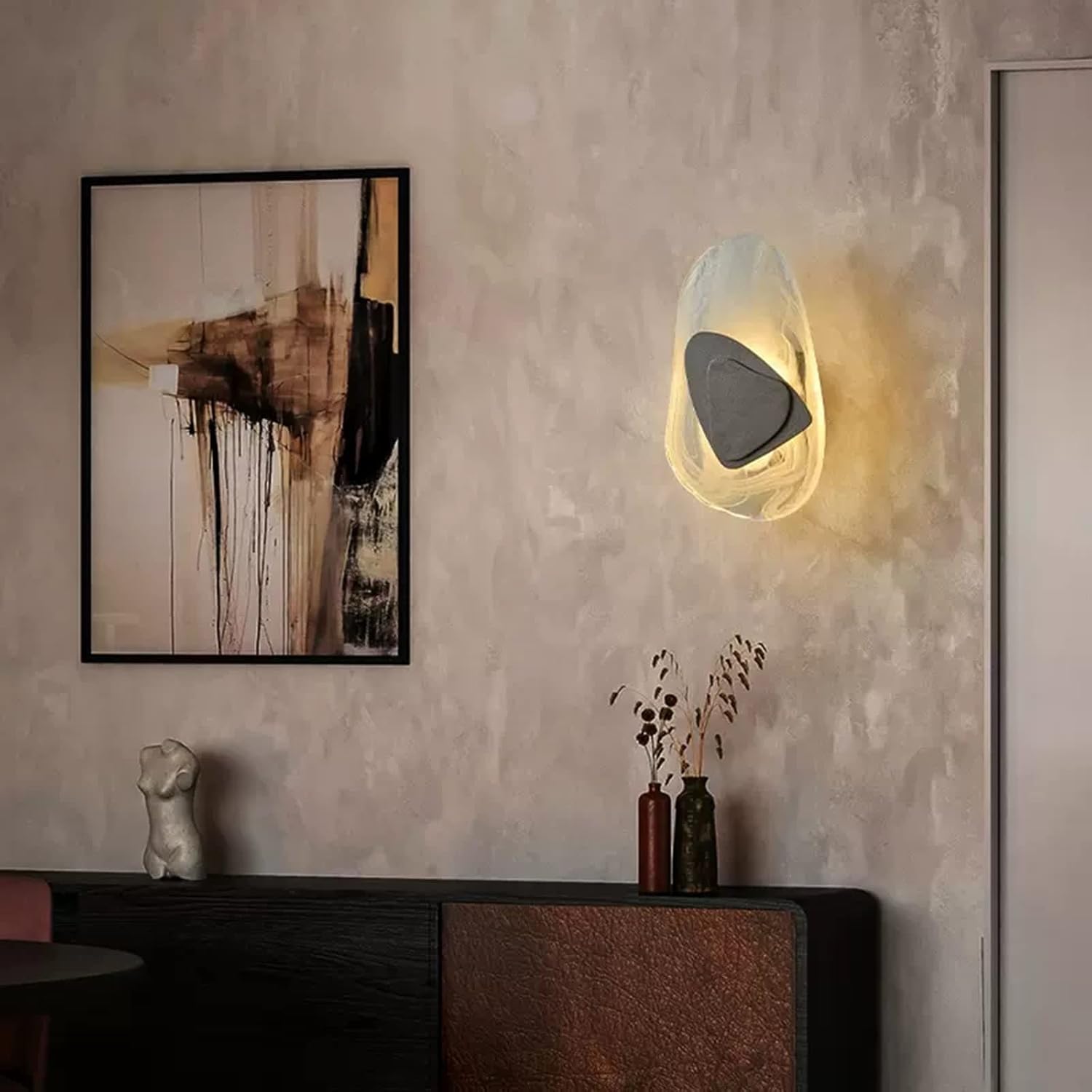 LED Glass Wall Sconce | Modern LED Glass Wall Light