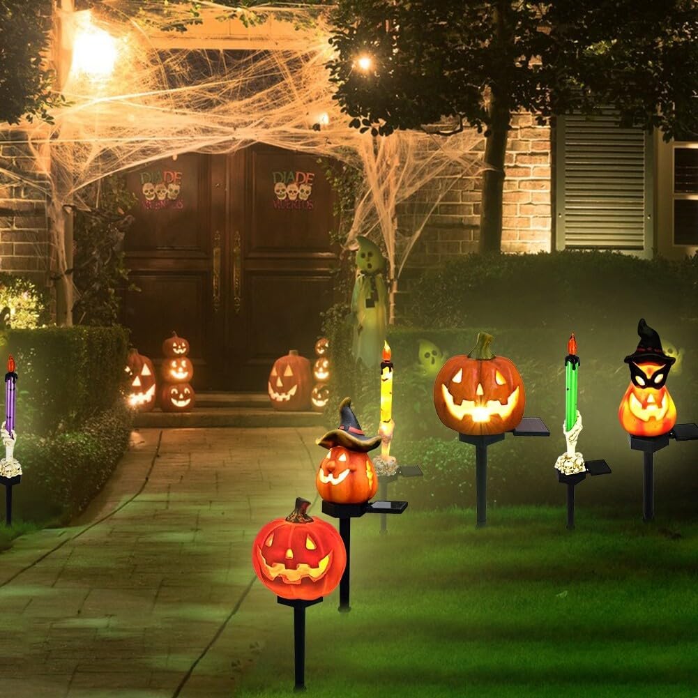 Halloween LED Solar Lights | Outdoor Decorative Pathway Lights