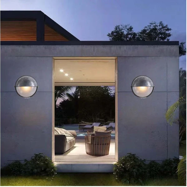 Minimalist Exterior Wall Sconce | Weather-proof Outdoor Lighting