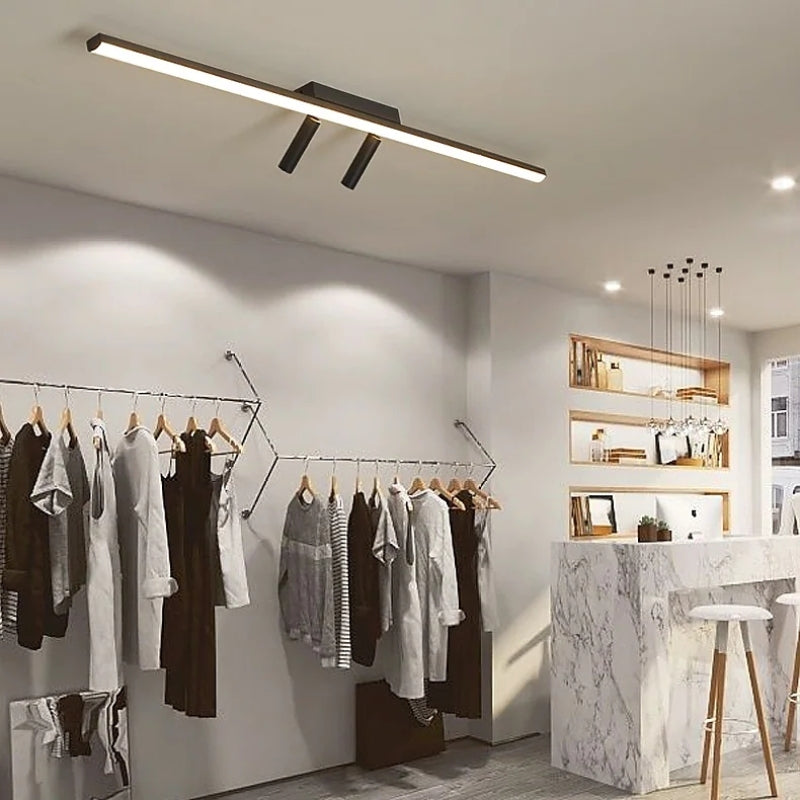 Modern Adjustable LED Ceiling Spotlight – Dual Rotatable Lamps